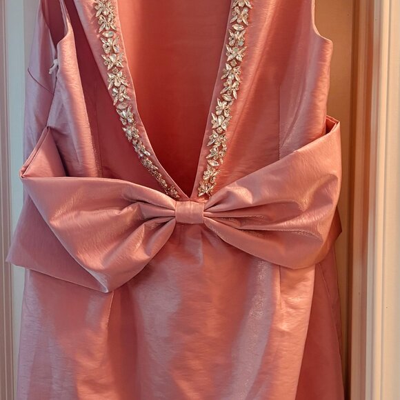 💗 Tuckernuck Soft Pink Bow Bella Mini Dress – Size XXL – NWT – $70 - Picture 2 of 4